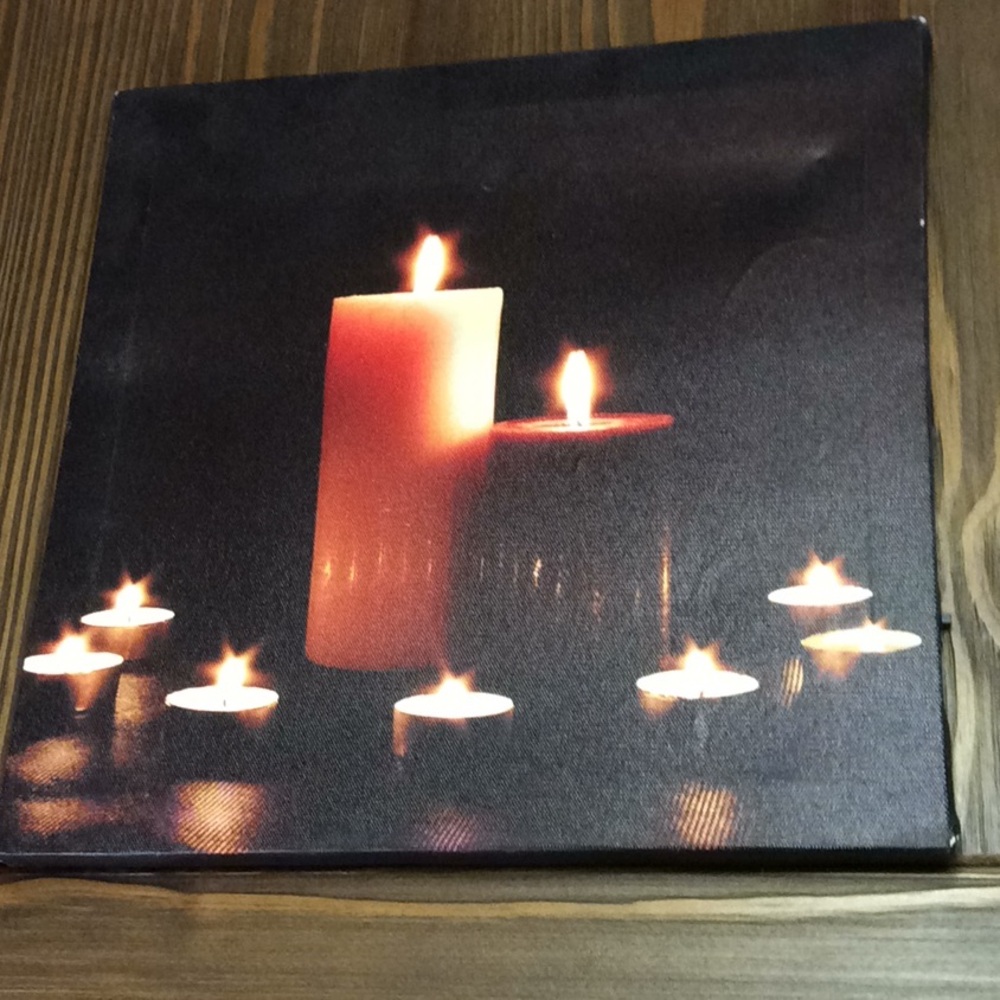 FINAL SALE PRICE Candles Accent & Warm Glow Sign